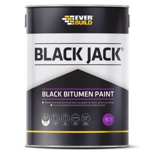 Sika 901 Black Bitumen Paint - 5L