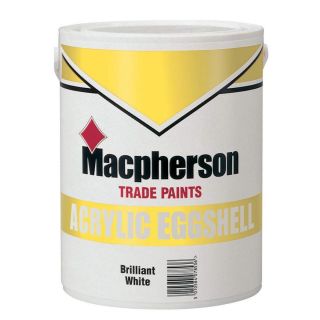 Macpherson Acrylic Eggshell Brilliant White 5L