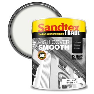 Sandtex Highcover Smooth Briliant White 5L