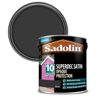 Sadolin Superdec Black 2.5L