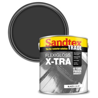 Sandtext Flexigloss Xtra Black 2.5L