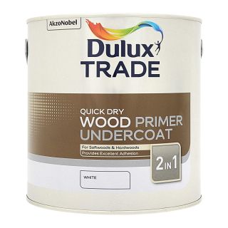 Dulux Trade Quickdrying Wood Primer Undercoat 2.5L