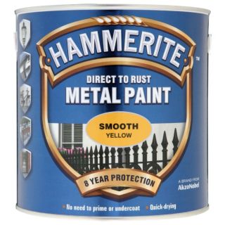 HM Metal Paint Smooth Yellow 2.5L