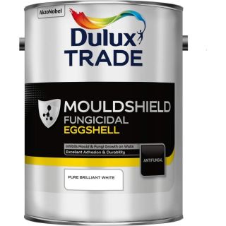 Dulux Trade M/Shield Fung/E/Shell Pure Brilliant White 5L