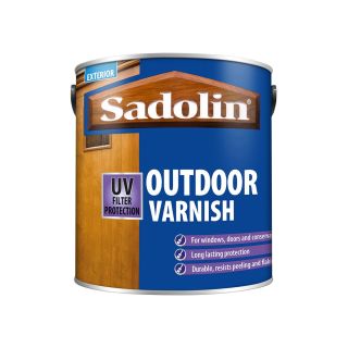 Sadolin Outdoor Varnish Satin Clear 2.5L