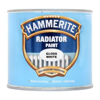 HM Radiator Enamel Gloss White 500ml