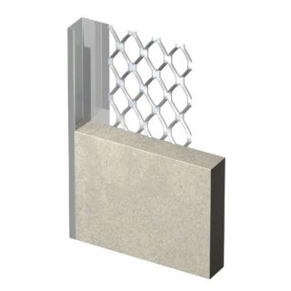 Expamet 10mm Stainless Steel Plaster Stop 3000mm (509F3000)