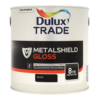 Dulux Trade Metalshield Gloss Black 2.5L