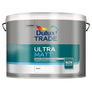 Dulux Trade Ultra Matt White 10L