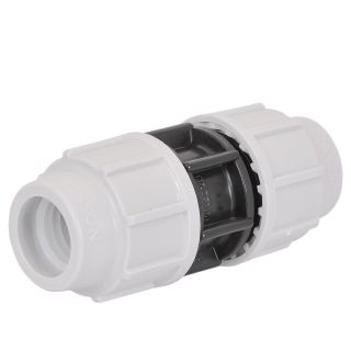 Plasson MDPE Coupler - 20 x 20 (7010CC0)