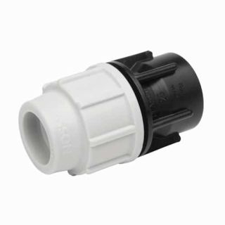 Plasson MDPE Female Adaptor - 20mm x 1/2