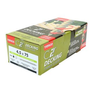 Timco C2 Decking Screws 4.5x75mm Box 250