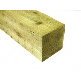 Timber Post Green (Fence) 75 X 75 X 3000mm