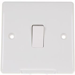 Nexus White 10A Single Switch 2 Way