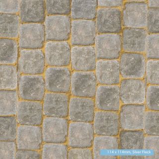 Bretts Aura Square Stone 114 x 114mm Silver Fleck |7.01m²|