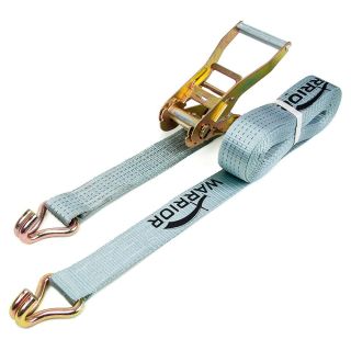 Warrior Ratchet Strap 5 tonne with Claw Hooks 8m