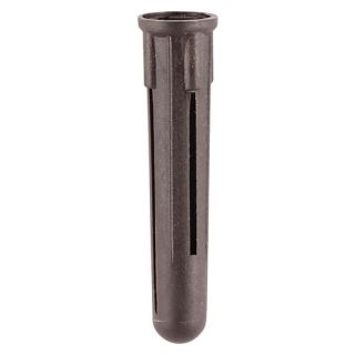 Brown Plastic Plug 36mm 100pcs 