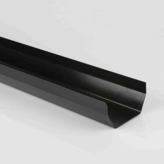 BR052B - Squarestyle 114mm X 4M Gutter - Black