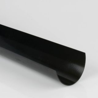 BR072B - Deepstyle 115mm x 4M Gutter Black - Black