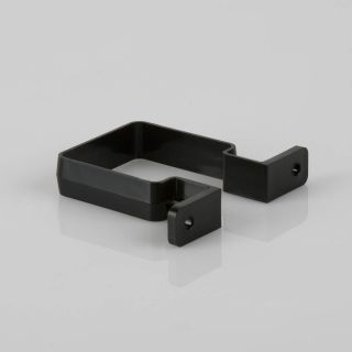 BR507B - 65mm Square Downpipe Bracket - Black