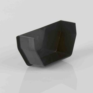 BR056B - Squarestyle 114mm Int. Stopend - Black