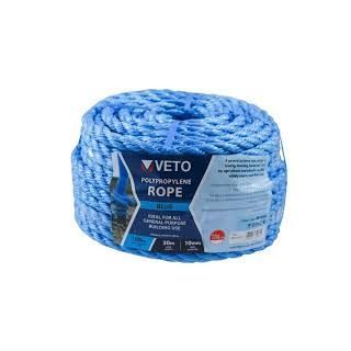 Timco Blue Poly Rope - Coil 6mm x 30M