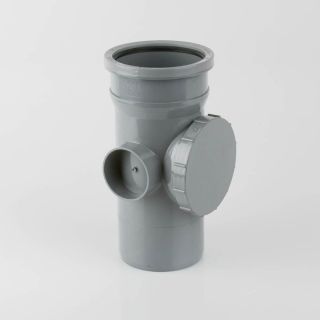 BS410G - 110mm Access Pipe Grey