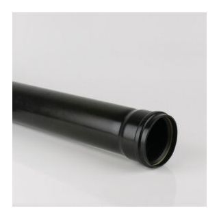 BS414B -  Soil 110mm Black Pipe S/S (3m)