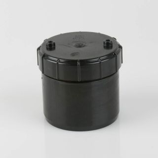 BS431B - 110mm Access Cap Black