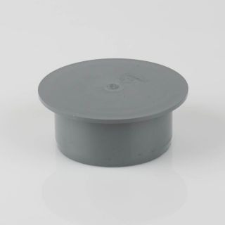 BS439G - 110mm Socket Plug - Grey