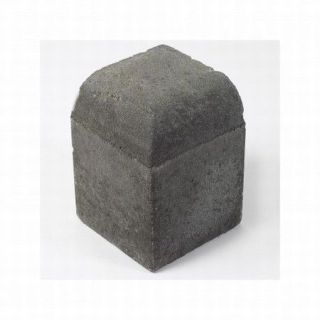 Bretts Drivestyle Kerb Corner Bullnose - Charcoal 125X125mm