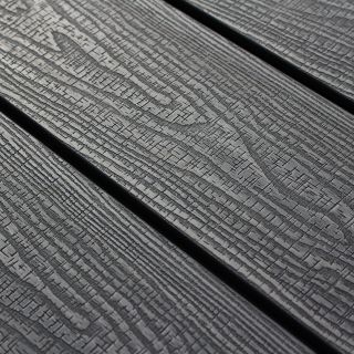 DenaDeck Arcadian Composite Decking - 140mm Cinder (Black) - 3.6m