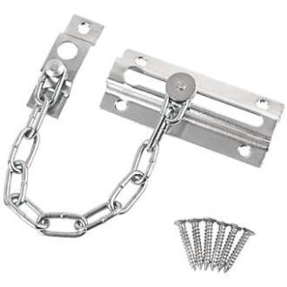 Chrome Security Door Chain P/P