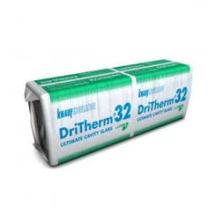 Knauf 100mm Dritherm 32 Cavity Slab Insulation (3.276m2)