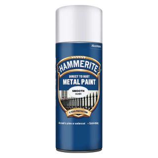 Hammerite Metal Aerosol Silver 400ml