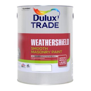 Dulux Trade Weathershield Smooth Masonry Buttermilk 5L