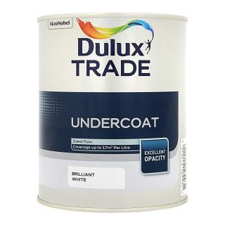 Dulux Trade Undercoat Brilliant White 1L