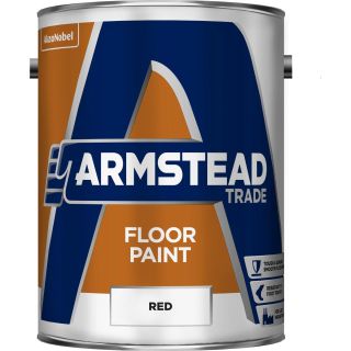 Armstead Trade Floor Paint Red 5L