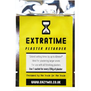 Extratime Plaster Retarder - 1 sachet for every 25KG of plaster