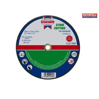 FAI/FULL CUT OFF WHEEL 300MM X 3.5 X 22 STONE.