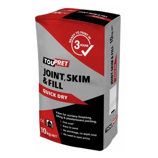 Toupret Joint, Skim & Fill Quick Dry 10kg