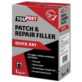 Toupret Patch & Repair Filler Quick Dry 1kg