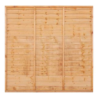 Grange Superior Lap 1.8m Pressure treated Golden Brown