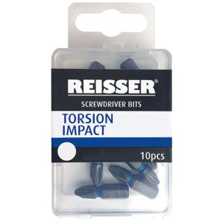 Reisser Torsion Impact Bit E6.3 - PZ2 X 50mm (Box 10)