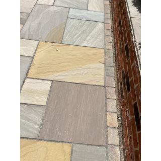 Indian Sandstone Calibrated - Camel Patio Pack |22mm| |15.25m²|