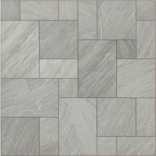 Indian Sandstone Calibrated - Kandla Grey Patio Pack |18mm| |20.7m²|