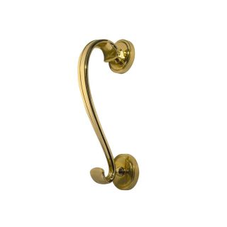 Frelan 196Mm Pb Sloane Door Knocker  Polished Brass