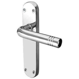 Frelan Porto Lockset Euro Profile Pc  Polished Chrome