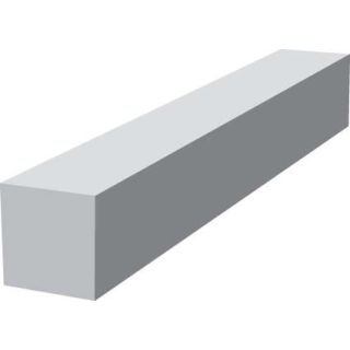 600MM Fascia Board Corner White KFBC