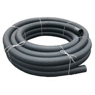 Naylor SWDr 100mm x 100m Coil Black Per Land Drain 68039